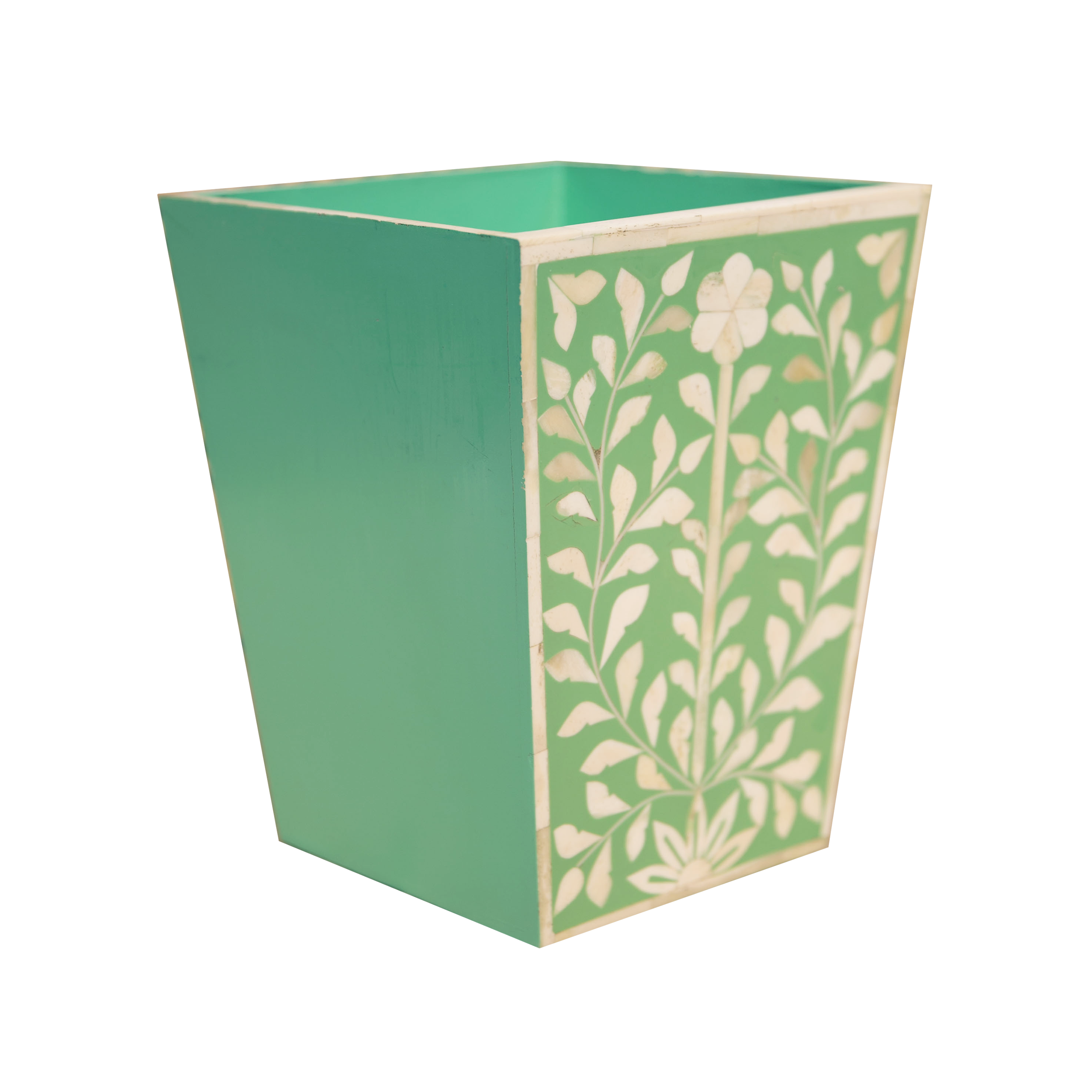Green Moroccan Bin