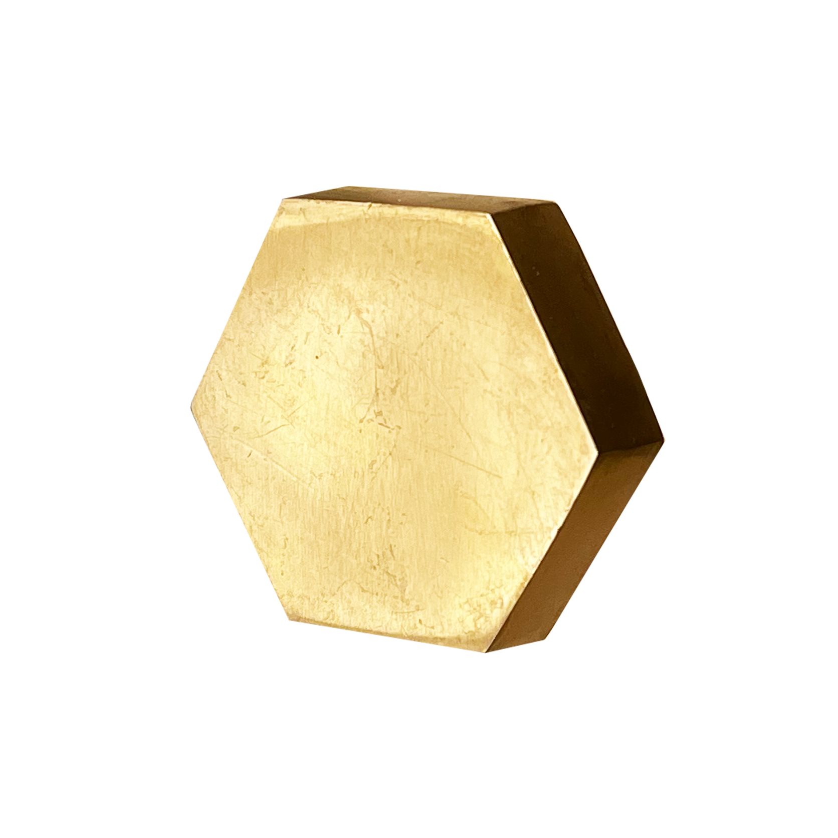 Brass Hex Knob