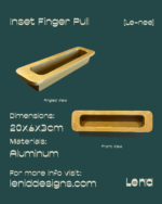 Inset Finger Pull - Image 3